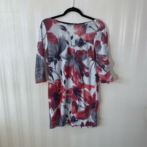 Zara floral sequence dress size M - Picture 2 of 7